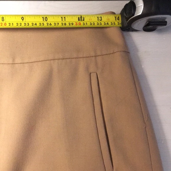 Tan Loft skirt size 0 - Picture 4 of 6